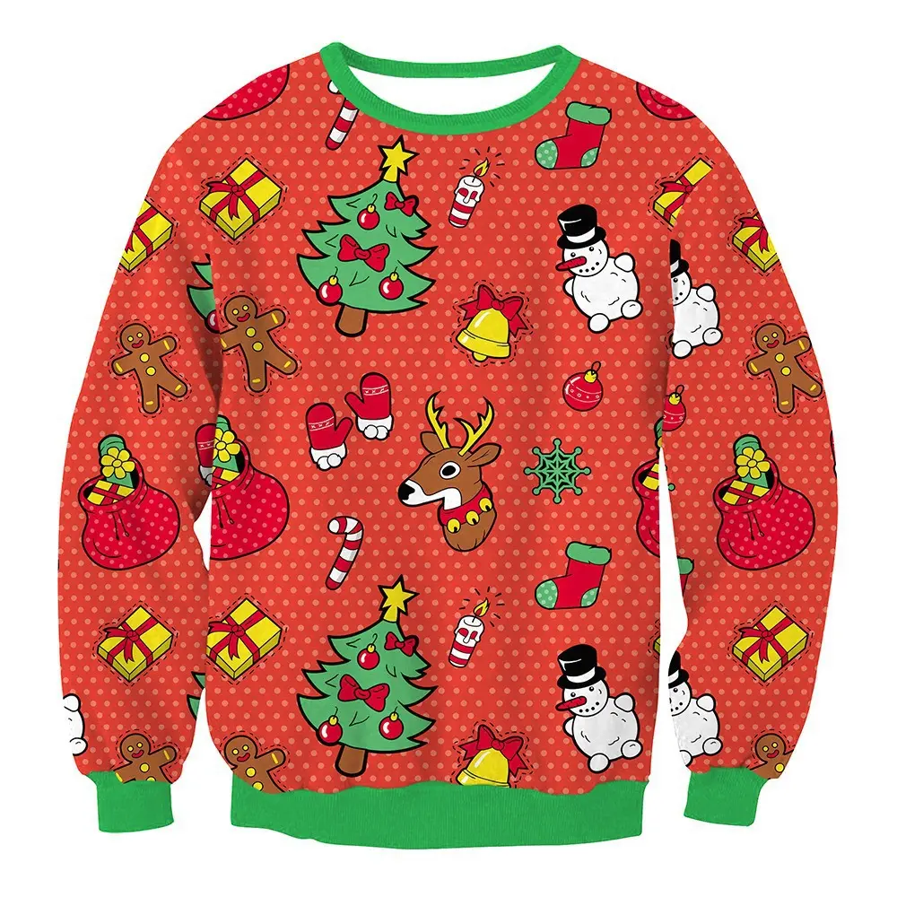 Christmas pattern hoodie 13