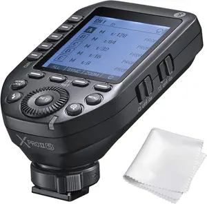 Godox XProII XproII TTL Wireless Flash Trigge for Sony/Canon/Fuji/Nikon,2.4G 1/8000s HSS,Bluetooth Connection,TCM Instant Conversion,Updated Quick-Release Lock,16 Groups and 32 Channels