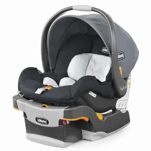 Chicco KeyFit 30 ClearTex Infant Car Seat and Base, Rear-Facing Seat for Infants 4-30 lbs., Includes Infant Head and Body Support, Compatible with Chicco Strollers, Baby Travel Gear
