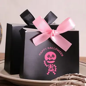 20 Halloween Mini Candy Boxes, Skull Design, DIY Sticker Set, Holds Chocolate/gummy Candy, Perfect for Halloween Gifts