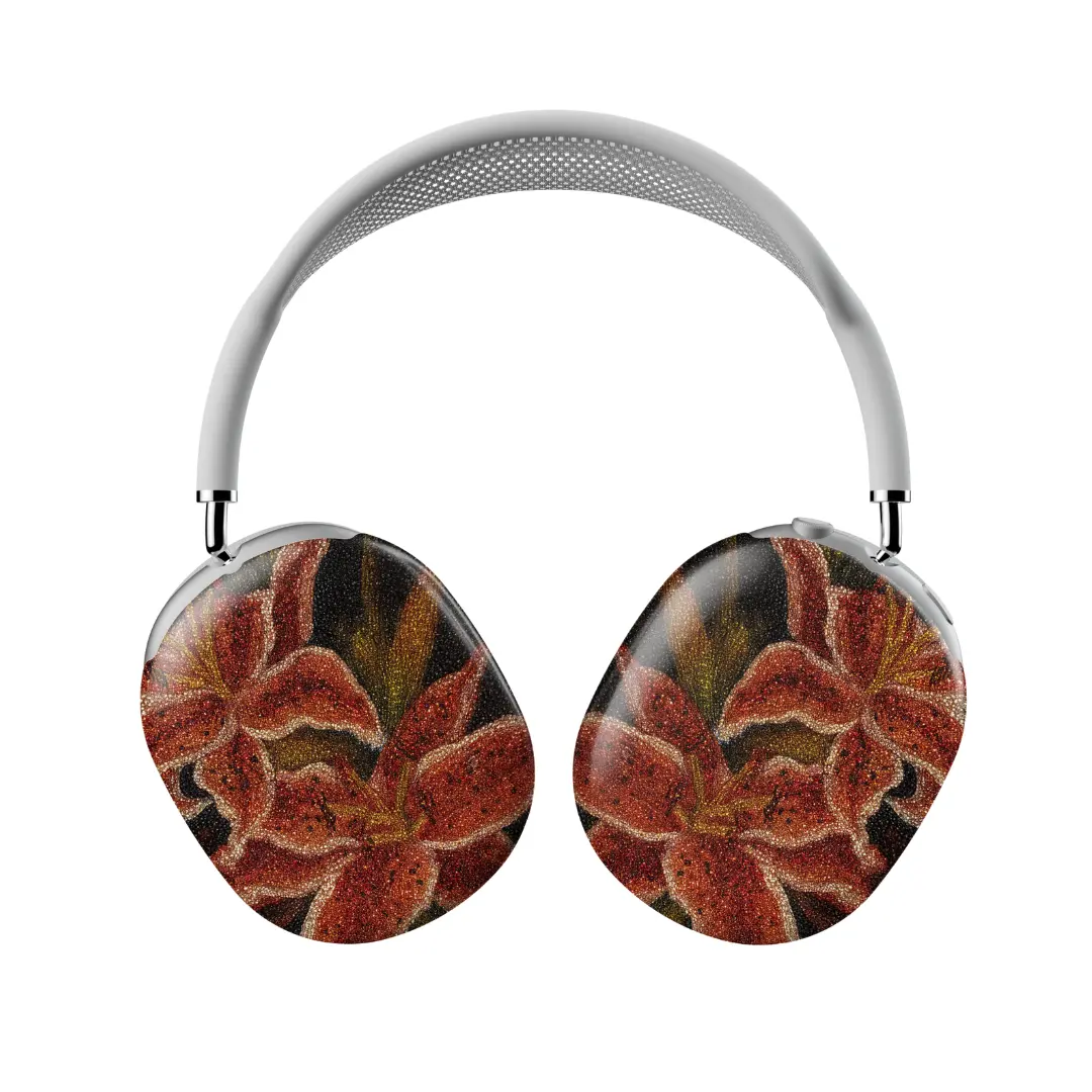Durable Autumn Bloom Case for AirPod Max Headset, Audio Headphone Accessory
