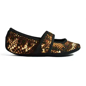 Nufoot Betsy Lou Fuzzies Gold Snake