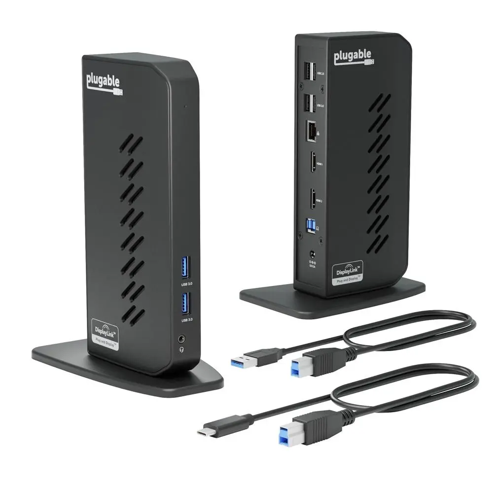 Plugable UD-3900Z Dual Monitor Universal Docking Station