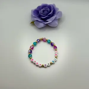 Handmade Bisexual Pride Bracelet – Bold, Beautiful, and Bi “Baby Bi Bi Bi”