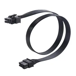 8 Pin GPU Power Cable 2ft, 8 Pin PSU (EPS/ATX) Male to 6+2 Pin PCIe/GPU Male Cable, Graphics Card Power Cable, Compatible with Corsair Type 3 and Type 4 PSU, Not for EVGA PSU - 2 Feet