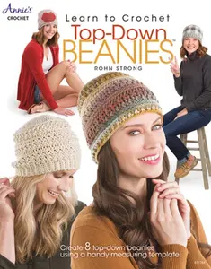 USED-Learn to Crochet Top-Down Beanies by Strong, Rohn (Paperback)