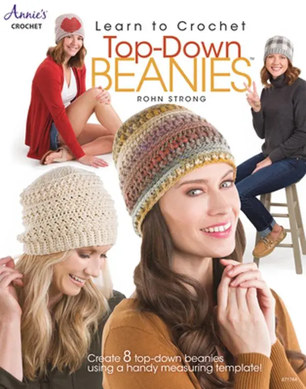 USED-Learn to Crochet Top-Down Beanies by Strong, Rohn (Paperback)
