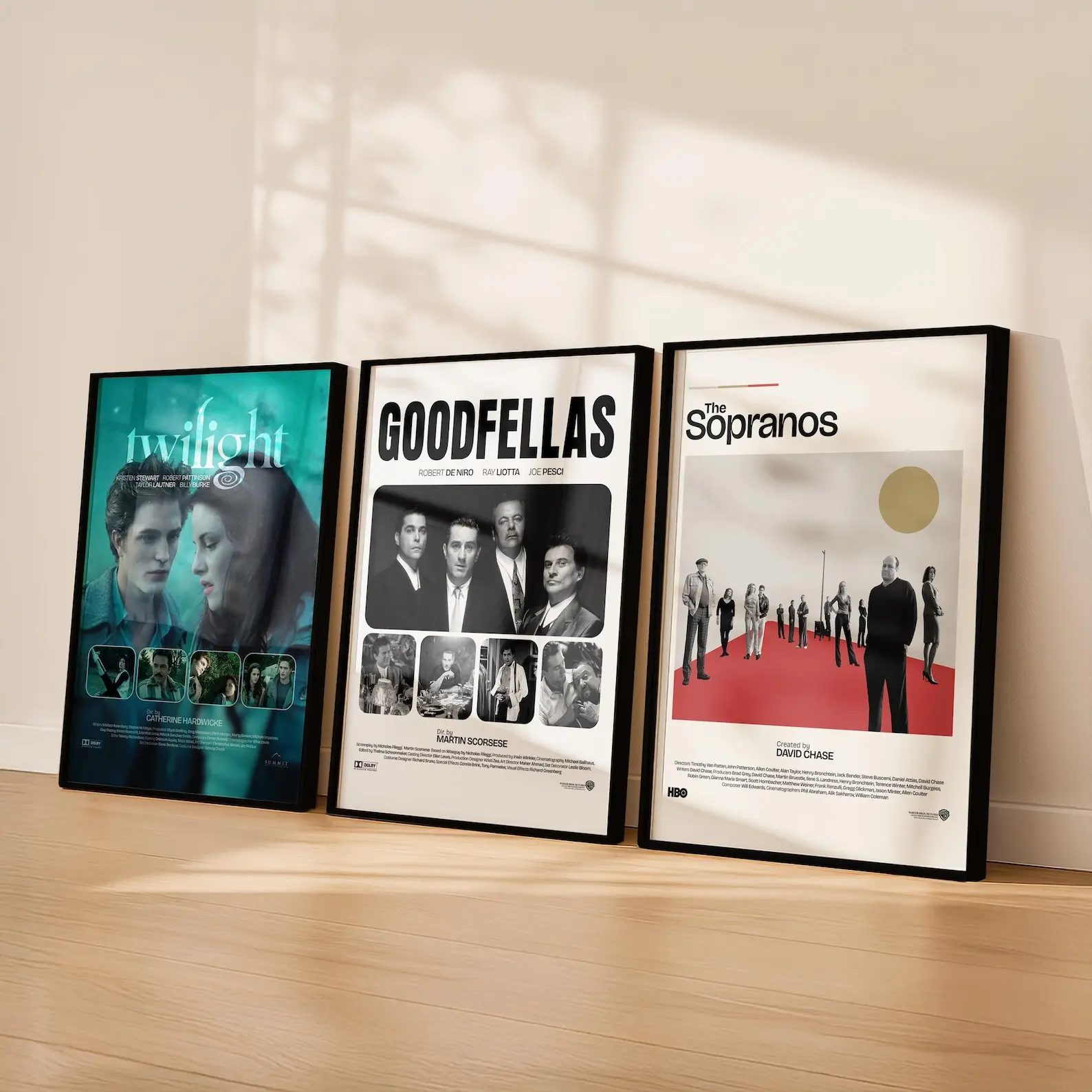 Set of 3 Custom Movie Posters, Custom Movie Poster, Wall Art Home Decor Poster, Personalised Room Decor, Custom Poster SetSet of 3 Unframed Poster