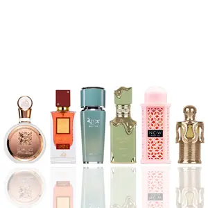 fakhar lattafa woman + ana abiyedh rouge + badria + eclaire pistachio + now pink + maitha -- 6 piece bundle