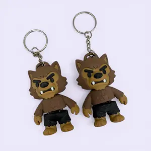 Flexi Wolfman Keychain – Articulated 3D Printed Fidget Toy