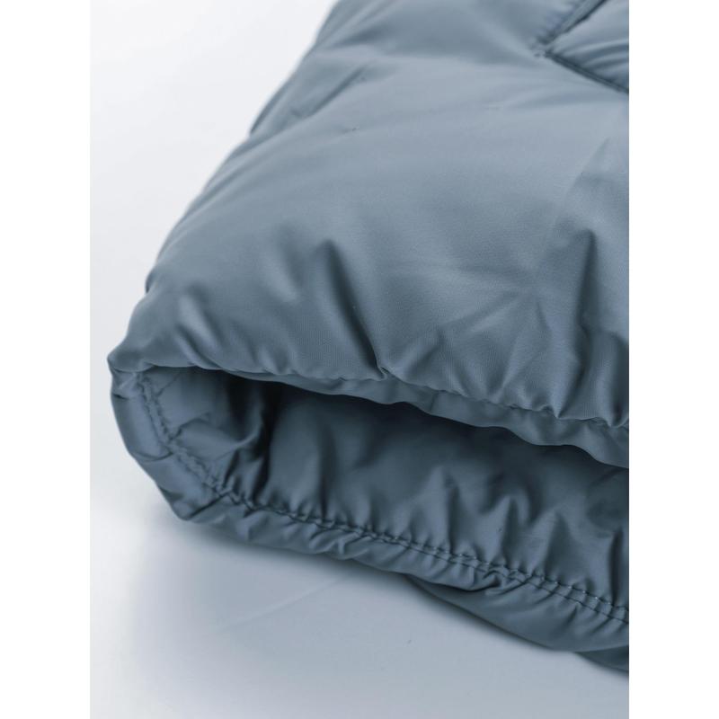 Men's Plain Pocket Zip Up Thick Warm Hooded Puffer Coat, Regular Fit Long Sleeve Padded Winter Coat, Menswear, Cold Weather Gear, Mens Clothing, Jackets for Men, Jackets, Men's Clothing