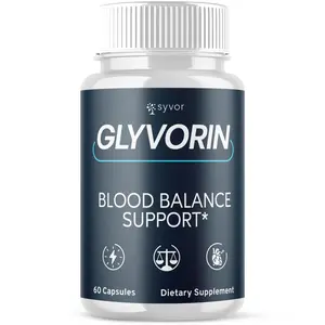 (1 Pack) Glyvorin Pills Advanced Blood Health Support Glycogen Vitamin 60 Caps