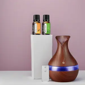 300ml USB Aromatherapy Essential Oil Diffuser Humidifier Combo with 2 Oils