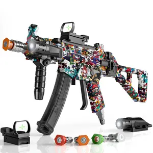 MP5 Model Pressure Washer Gun with Swivel & 4 Nozzles, 3600 PSI High Pressure Spray Gun with 3/8" Quick Connect Plug, Swivel Gun Compatible with Foam Cannon, Power Washer Accessories, Car Wash Sprayer