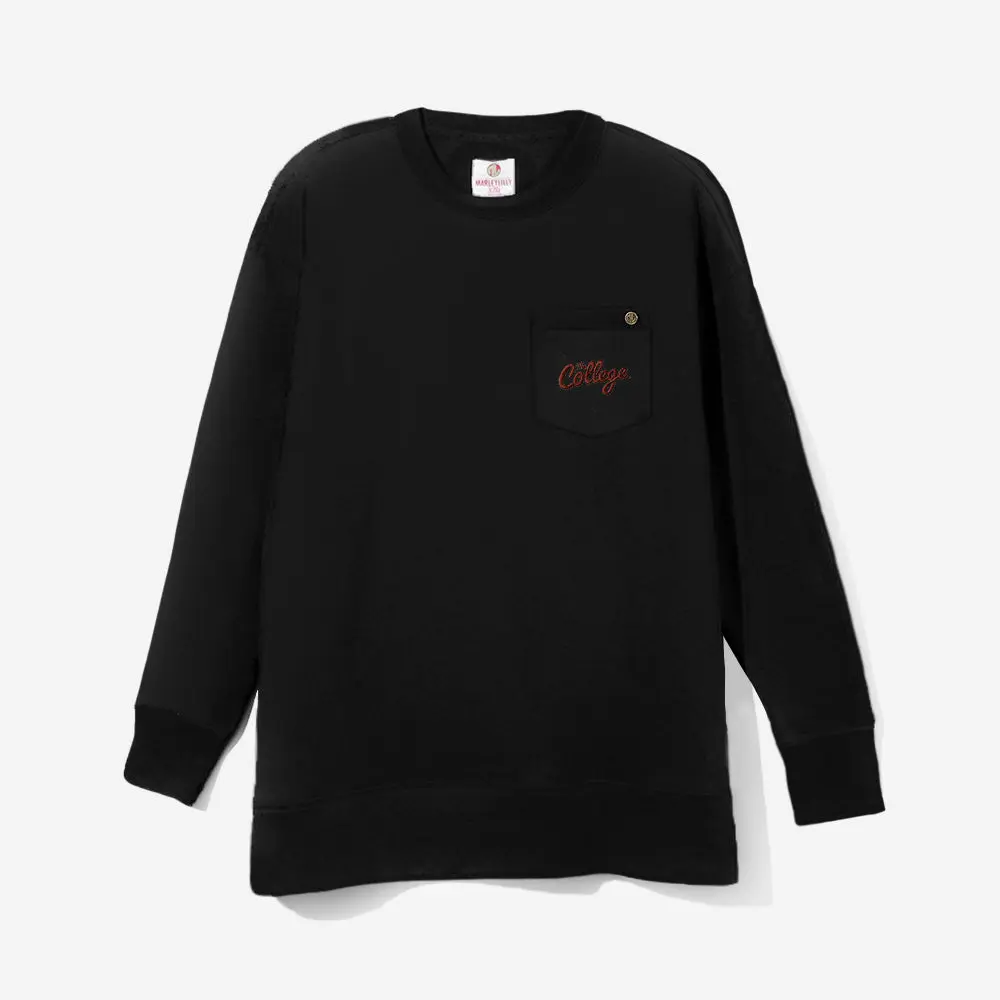 College of Charleston Cougars Crewneck Sweatshirt | Black
