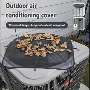 Springtok 1PC External Air Conditioning Network Cover Ventilated Top Outdoor Machine Waterproof Durable Protection,Anti-debris branches and leaves, protect your air outlet