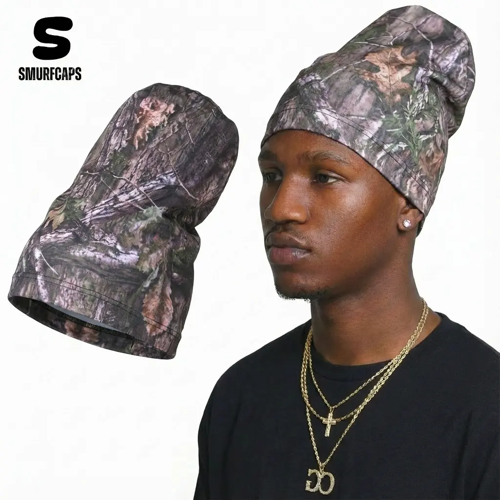 happy99 ThreadTek Camo Beanie Black ビーニー happy99 ThreadTek Camo Beanie Black ビーニー - メルカリ