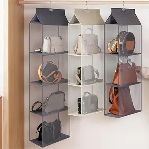 Hanging Handbag Purse Organizer, Purse Bag Storage Holder For Wardrobe Closet Space Saving Bag Organizers