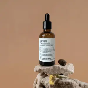 Lipsoi 100% Organic Jojoba Oil – Cold-Pressed Korean Face & Body Oil for Gua Sha, Moisturizing & Sensitive Skin | Fragrance-Free