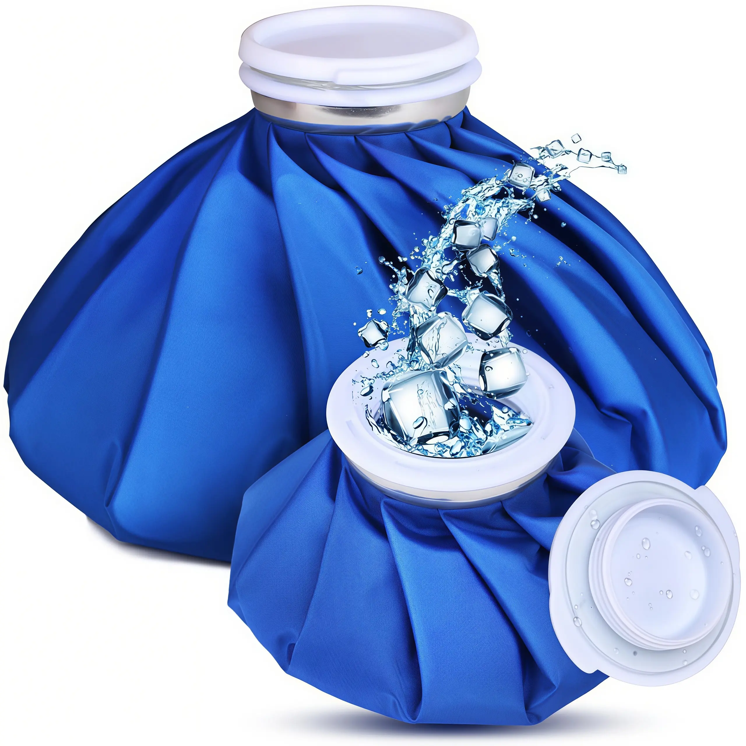 LMMAKE 1PC Upgraded Reusable Ice Pack for Injuries, Dual-Use Hot & Cold Therapy Bag to Relieve Pain & Keep Cool, Classic Traditional Design, Portable & Versatile