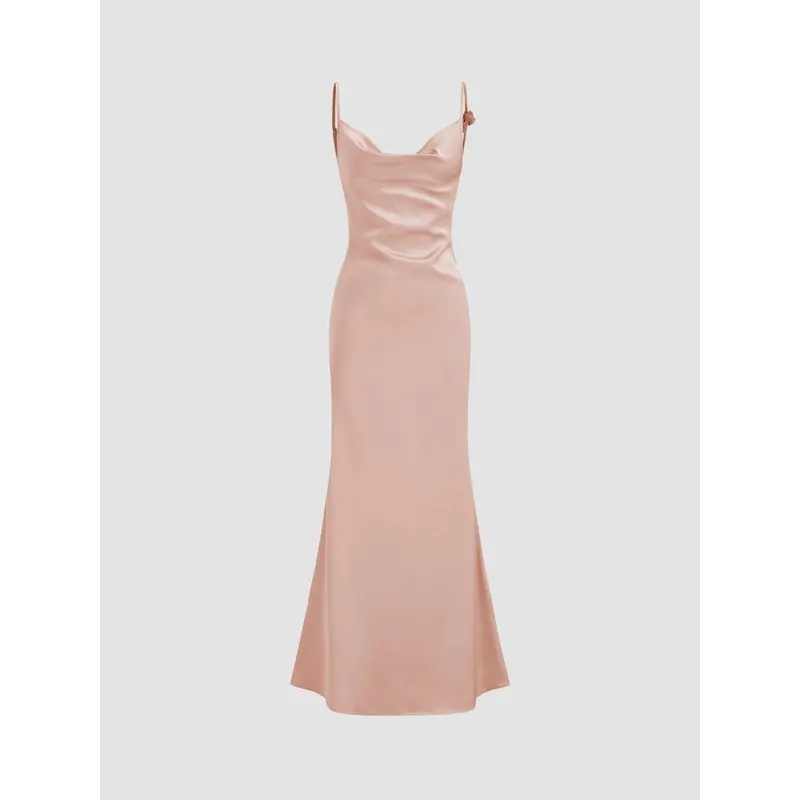everleigh soft satin midi dress sage - TikTok Shop