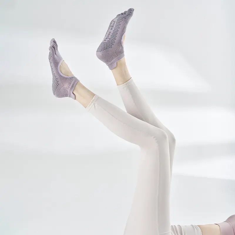 Deep Purple [Short Five-Toe] 2 Pairs