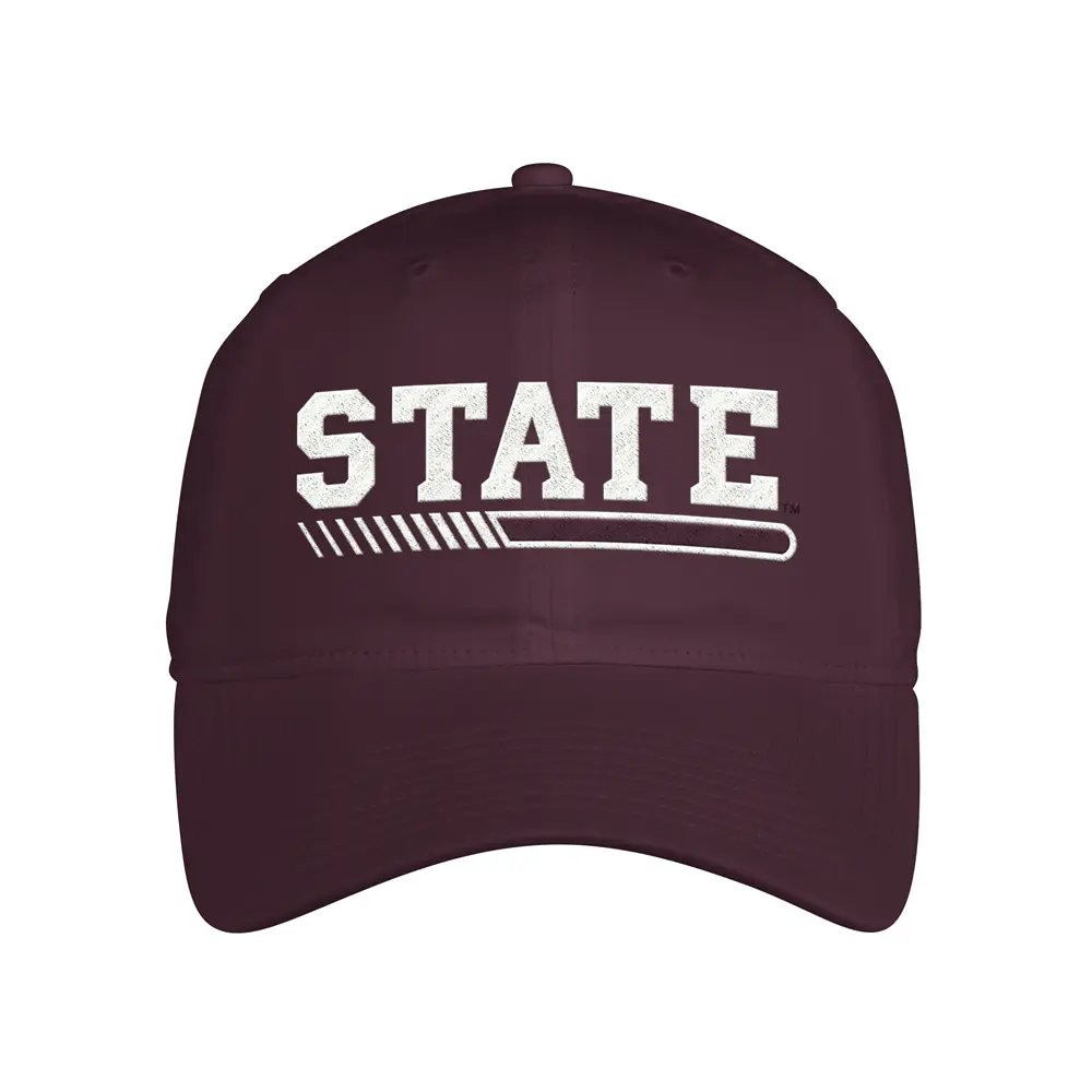 adidas Mens Mississippi State Bulldogs Adjustable Cap Casual - Red