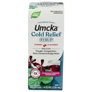 NATURES WAY UMCKA AL FREE CHERRY SYRUP 4OZ - 4OZ