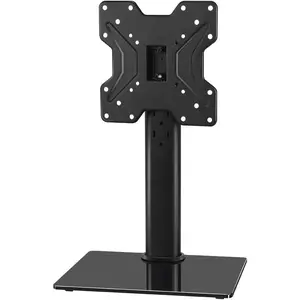 KKTONER Universal TV Stand Base for 13 inch to 43 inch LED TV Table Top TV Mount Stand with Swivel Height Adjustable Hold up 77LBs