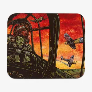 The Dog Fight Mousepad