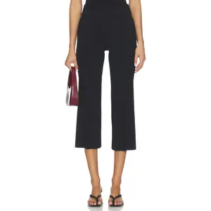 Commando Neoprene Ceo Pintuck Pant in Black