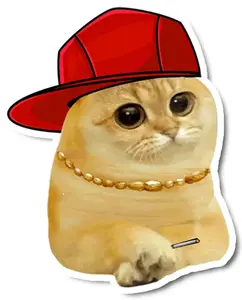 Cute RANDOM MEME STICKER Set – Funny Cartoon & Animal Characters for Notebook, Bag, or Gift