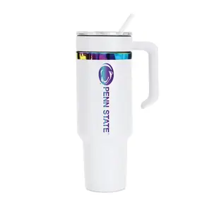 48oz Penn State Nittany Lions Iridescent Anodized White Tumbler