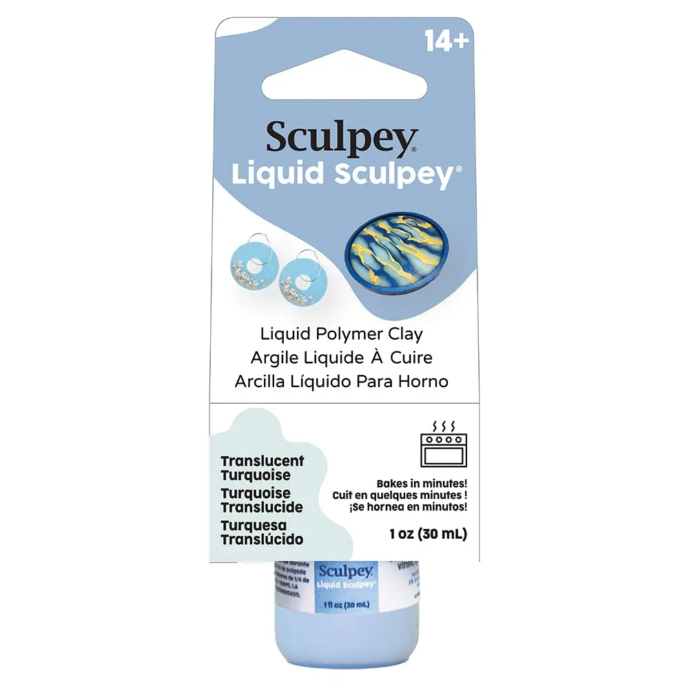 Liquid Sculpey® Translucent Turquoise 1 oz