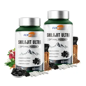 Limited time sale! FLYNEW Optimal Potency I Shilajit  Ultra | Adaptogen Energy Stamina Immune Antioxidants | Made in USA | 60 Capsules | Anti-Aging Support | Cognitive improvement | All-in-One FormulaPower Your Healthy Life
