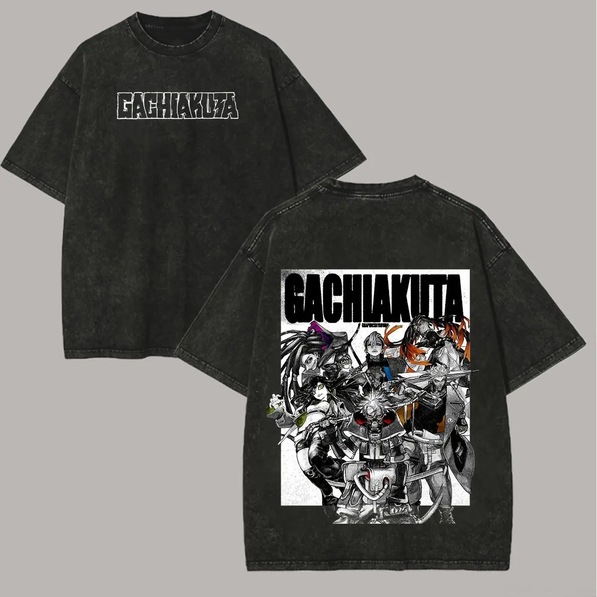 Men's Vintage Digital Print Short-Sleeve T-Shirt - Distressed Cotton Round Neck, Figure-Flattering Alternative Streetwear Tropical Casual Top
