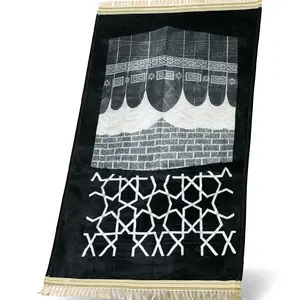 Thick Cushioned Prayer Mat - Comfortable for Prayer with Soft Plush Surface and cushioning prayerrug