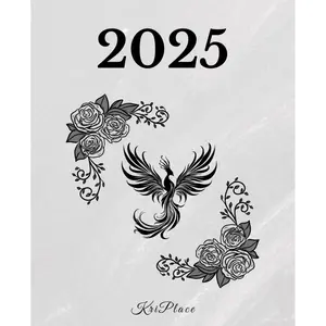 2025 Planner: Monthly & Weekly vertical spread with vision board, monthly budget, monthly and weekly habit tracker, notes. Paperback – November 4, 2024
