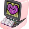 Divoom Ditoo Pro Retro Pixel Art Game Multifunctional Wireless Speaker - 16x16 App-Control LED Front Screen, Bluetooth Cordless Smartphone Audio, Battery Powered Blue Tabletop Gadget, Unique Cool Gift for Content Creators techvibes