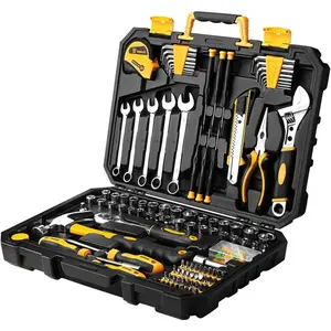 DEKOGRO 158 Piece Tool Set-Hand Tool Kit,Auto Repair Tool Set, with Toolbox Case