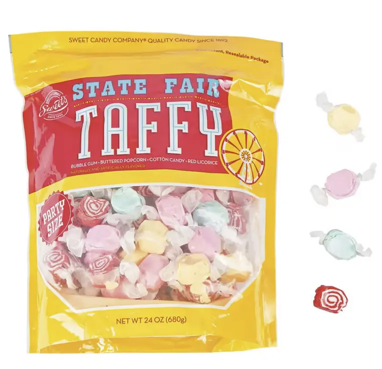 1 lb. 8 oz. State Fair Classic Salt Water Candy - 112 Pc.
