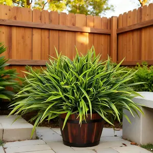 12 Bundles Artificial Plants UV Resistant Fake Grass Plants Faux Greenery Shrubs for Home Pathway Window Box Front Porch Summer, Green