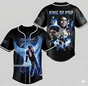 King of Pop Baseball Jersey – Michael Jackson Inspired Streetwear