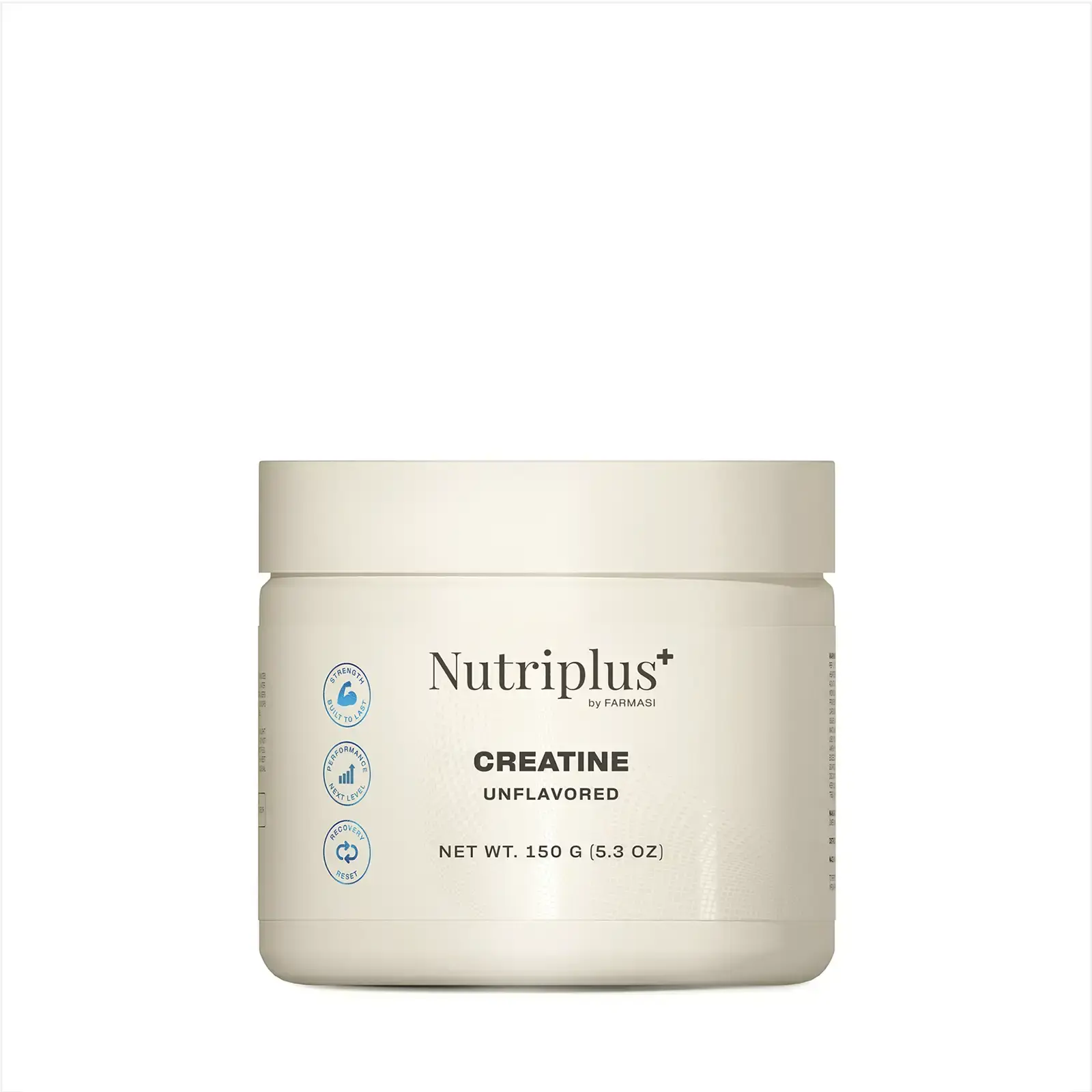Nutriplus+ Creatine Supplement for Energy production, Muscle strength, Muscular mass and recuperation. Fitness Nutrition Nutri