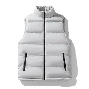 Men's Solid Color Regular Fit Polyester Vest Woven Sleeveless Shirt, Suitable for Daily Activities and Outdoor Wear, Casual Comfortable Versatile Apparel