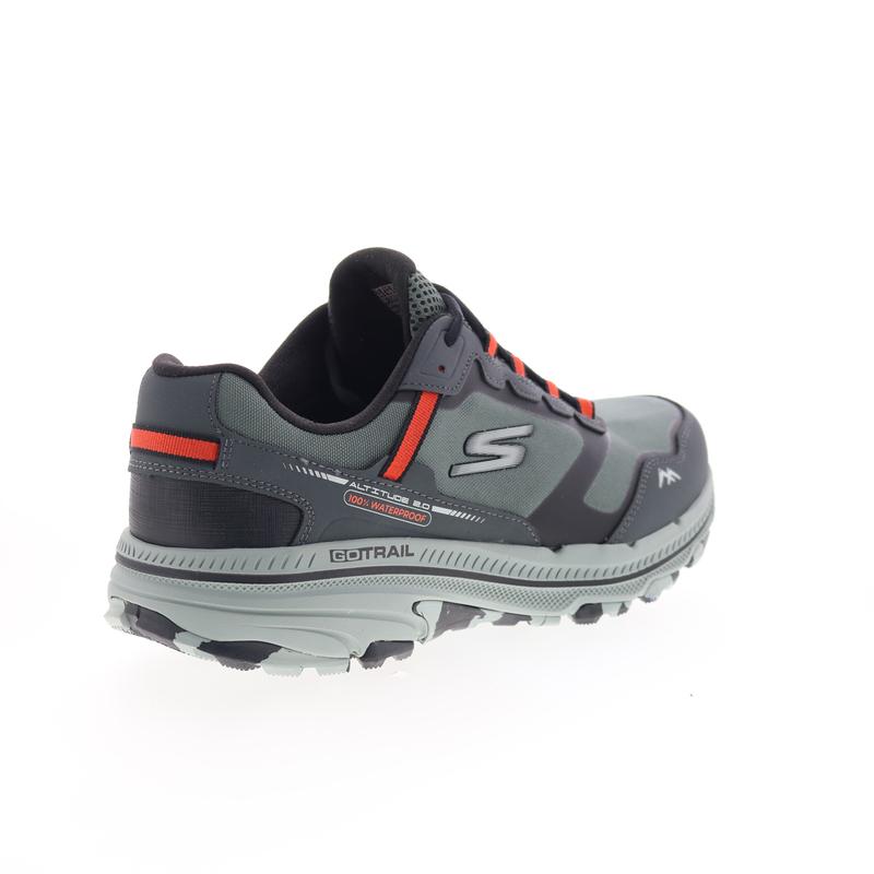Skechers Go Run Trail Altitude 2.0 WP Mens Gray Athletic Hiking Shoes