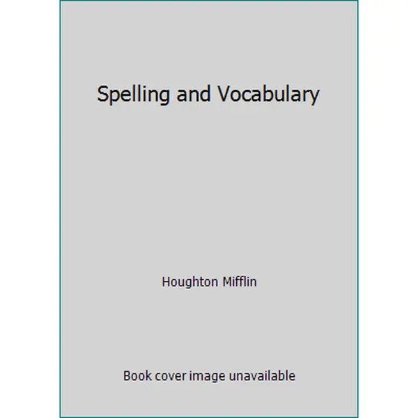 USED Book - Spelling and Vocabulary by Houghton Mifflin (Hardcover) - english