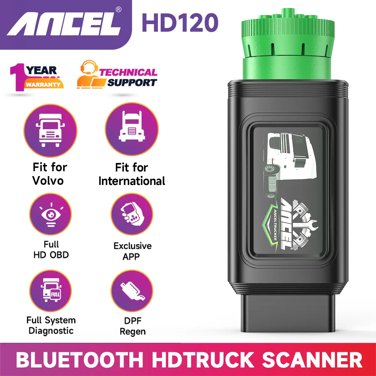 HD120 DPF for Volvo & International Engine