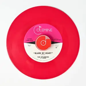 Splendids & Eamon - Cry Baby Cry / Blame My Heart (opaque Red Vinyl 7  [7-INCH SINGLE VINYL RECORD] Colored Vinyl, Red