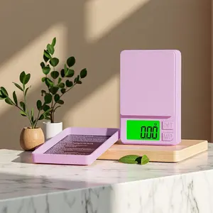 High Precision Mini Digital Pocket Scale, AAA Batteries Required Portable LCD Backlit Electronic Scale, Weighing Tool Gram Scale with Tare Function, Digital Weight Scale